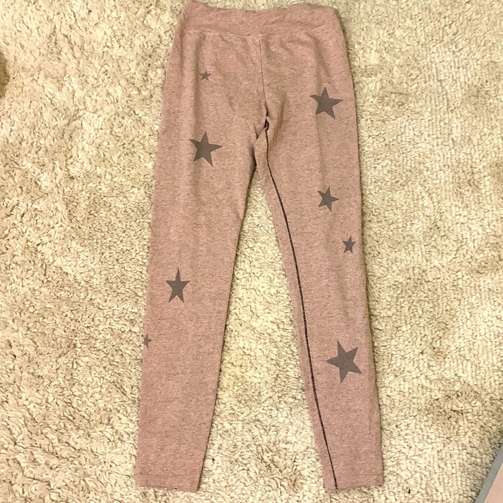 Sundry sweatpant leggings with stars. Size 0